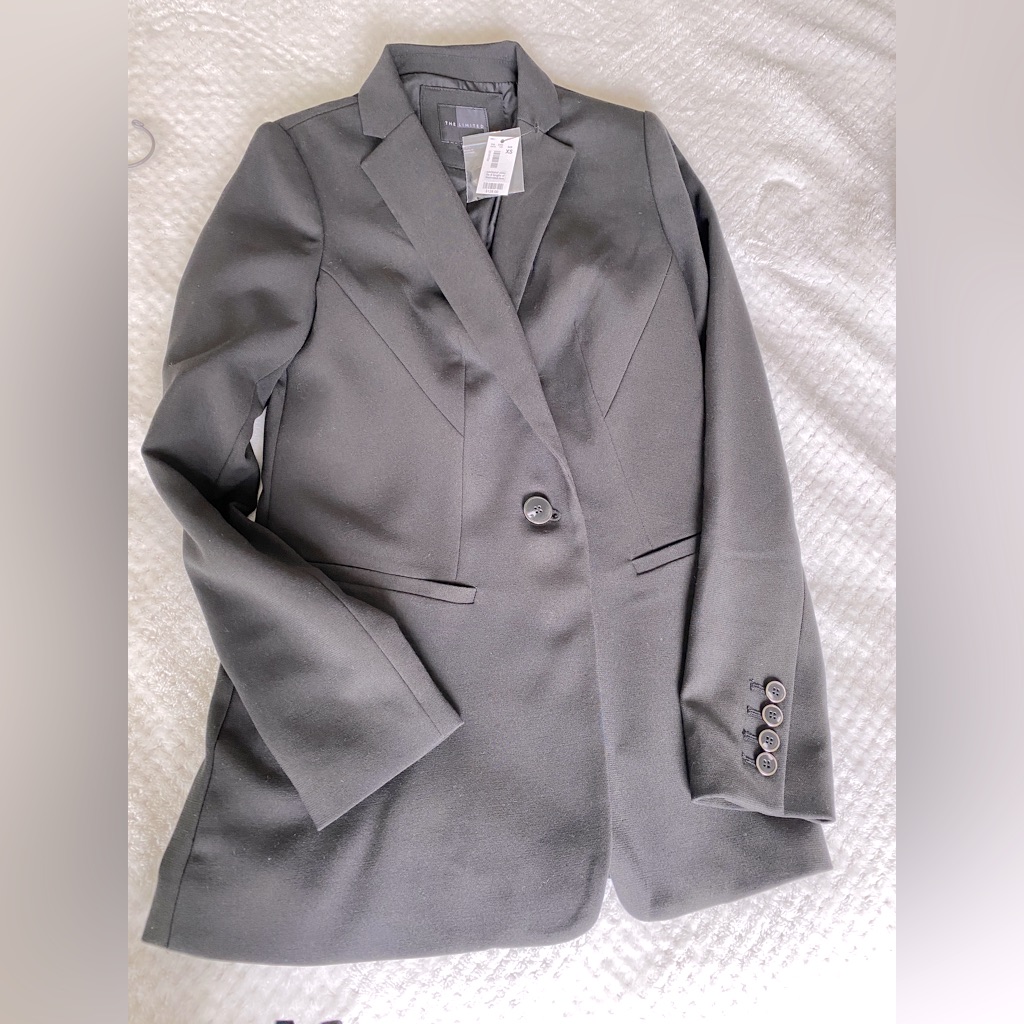 Designer Brand New Black Blazer Limited Xs $128